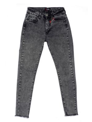 jean skinny gris